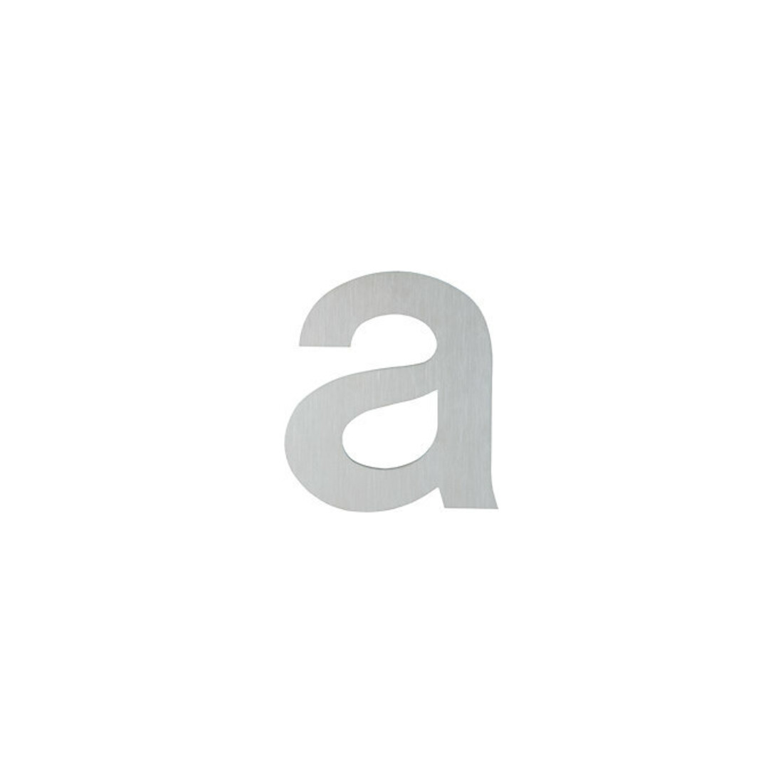 HOPPE OA-Hausnummer E610-621 Buchstabe a Edelstahl matt