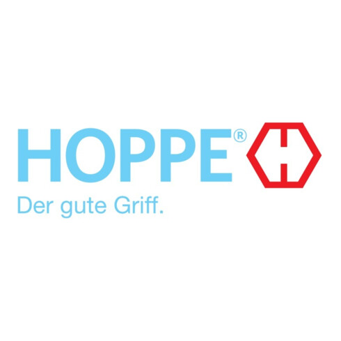 HOPPE OA-Numéro de maison E600-609 Chiffre 2 Acier inoxydable mat
