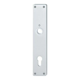 Hoppe paire de blindage longue 202H F1/naturef. F1 PZ 92mm