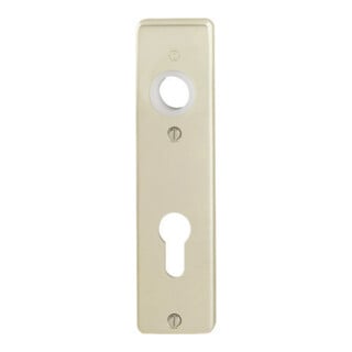 Hoppe paire de blindages courts 202KP aluminium. F2 PZ
