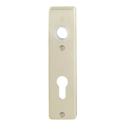 Hoppe paire de blindages courts 202KP aluminium. F2 PZ