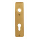 Hoppe paire de blindages courts 202KP aluminium. F4 PZ-1
