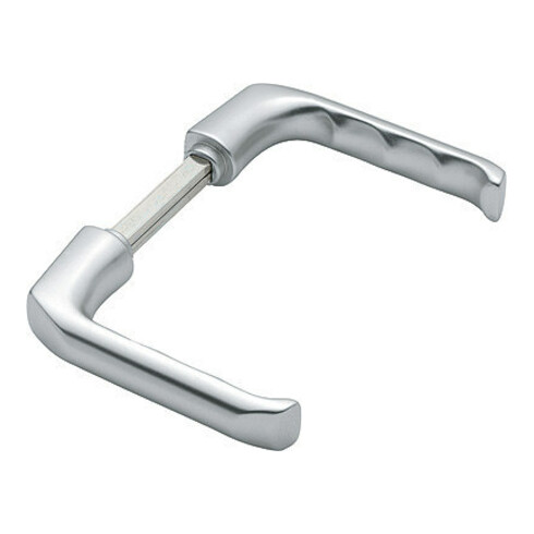 Hoppe paire de leviers de porte London 113 H Alu.F1 sans rosettes VK 10mm