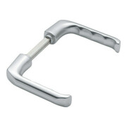 Hoppe paire de leviers de porte London 113 H Alu.F1 sans rosettes VK 10mm