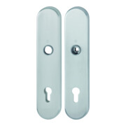 HOPPE Paire de plaques de protection longues E3331/3310 ES1 (SK2), inox F69