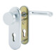 HOPPE Paris 58/3331K/353K-1/138L ovale, PZ E72, F1 anodisé-1