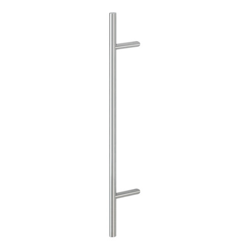 HOPPE Poignée à bouton HT E5012, droite L1000, diamètre 30 acier inox mat