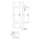 HOPPE Poignée à bouton HT E5012, droite L600, diamètre 30 acier inox mat-3