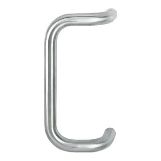 HOPPE Poignée à bouton HT E5110, coudée L330, diamètre 30 inox mat
