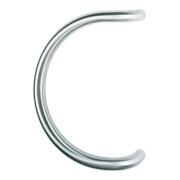 HOPPE Poignée à bouton HT E5310, demi-cercle L330, diamètre 30 acier inox mat