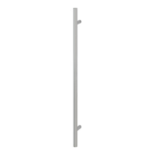 HOPPE Poignée-béquille HT E5011, droite L1000, diamètre 30 inox mat