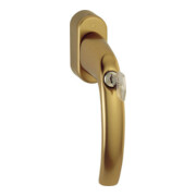 HOPPE Poignée de fenêtre Atlanta 0530S/US952 verrouillable 100NM 7/32-42, couleur bronze