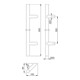 HOPPE Poignée de poussée HT E5012, droite L800, diamètre 30 acier inox mat-3
