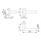 HOPPE Poignée demi-garniture Amsterdam FS-E1400F/55,ov.,VK9 Acier inox mat-3