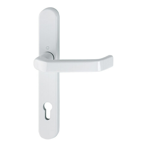 HOPPE Poignée demi-garniture étroite, ovale, Liverpool 1313G/3357SN, DL-R, PZ
