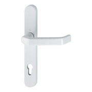 HOPPE Poignée demi-garniture étroite, ovale, Liverpool 1313G/3357SN, DL-R, PZ