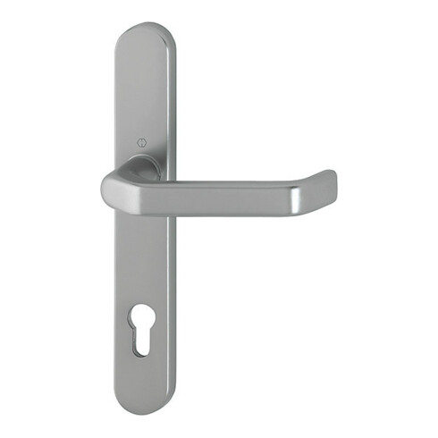 HOPPE Poignée demi-garniture étroite, ovale, Liverpool 1313G/3357SN, DL-R, PZ E92, F9, 8/40