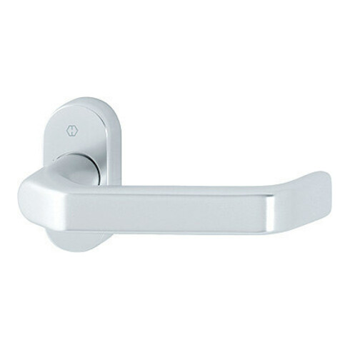 HOPPE Poignée demi-garniture Liverpool 1313G/55 ov.,VK8 couleur naturelle, anodisée