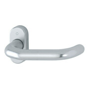 HOPPE Poignée demi-garniture Paris FS-138GF/55 ov., VK9 naturel, anodisé