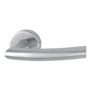 HOPPE Poignée demi-garniture Trondheim E1430Z/42H rd.,VK10 acier inox mat