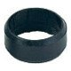 HOPPE Poignée FT rosace - bague d'adaptation pour support no. 10/12, plastique noir brut-1