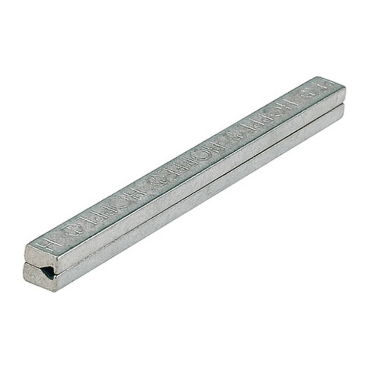 Hoppe Profilstift 4-KT.8mm L.100mm Fe verz.