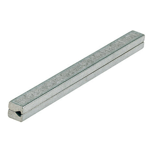 Hoppe Profilstift 4-KT.8mm L.140mm Fe verz.