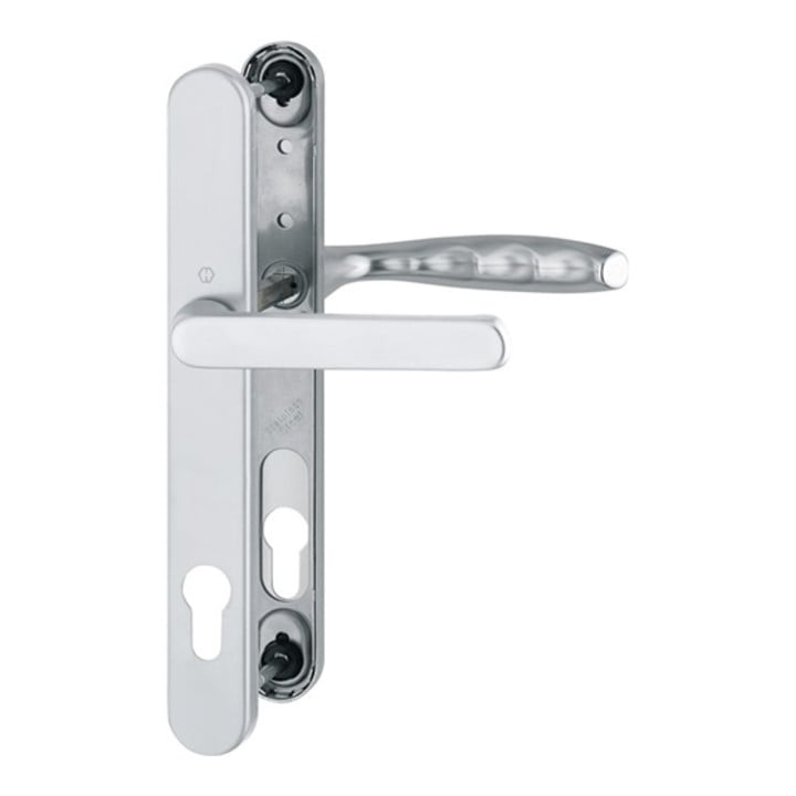 Hoppe Profiltür-Garnitur New York 099KH/3346/1810 Alu. F1 PZ f. TS 57-62mm