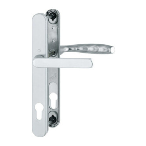 Hoppe Profiltür-Garnitur New York 099KH/3346/1810 Alu. F1 PZ f. TS 67-72mm