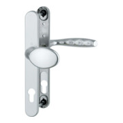 Hoppe Profiltür-Wechselgarnitur New York 76G 92 Aluminium Türdicke 67-72 mm