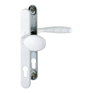 Hoppe Profiltür-Wechselgarnitur New York 76G 92 Aluminium Türdicke 67-72 mm