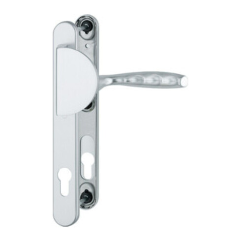 Hoppe Profiltür-Wechselgarnitur New York 554/3346/1810 Alu. F1 PZ f. TS 67-72mm