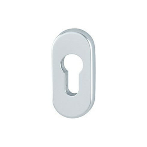 HOPPE PT-Cylindre coulissant rosé 55S-SR, ovale PZ F1 anodisé, DR 6