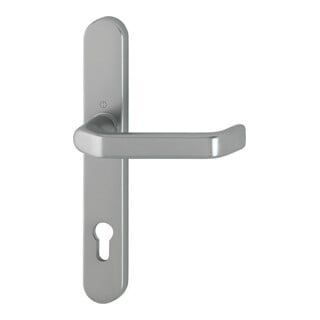 HOPPE PT-Drückerhalbgarnitur Schmalsch.,ov.,Liverpool 1313G/3357SN,DL-R,PZ E92,F9,8/40