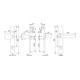 HOPPE PT Ensemble de changement RR, ovale, PZ, VK8, E92 Liverpool, 86G/3357N/1313G F1-2, TS 67-72-4