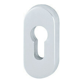 HOPPE PT-Schiebe-Schl.ros. 55S-SR, oval PZ F1 eloxiert,RH 8