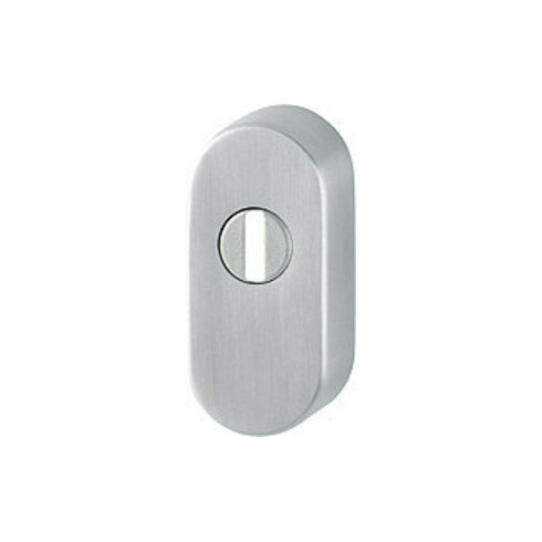 HOPPE PT-SI Serrure rosace E55S-SR-ZA PZ perforée, RH14 acier inox mat