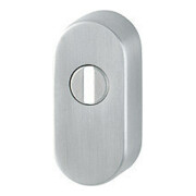 HOPPE PT-SI Serrure rosace E55S-SR-ZA PZ perforée, RH14 acier inox mat