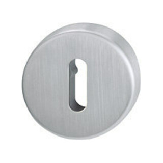 HOPPE Rosace de clé ZT E42KVS, ronde BB acier inoxydable mat TS 37-42
