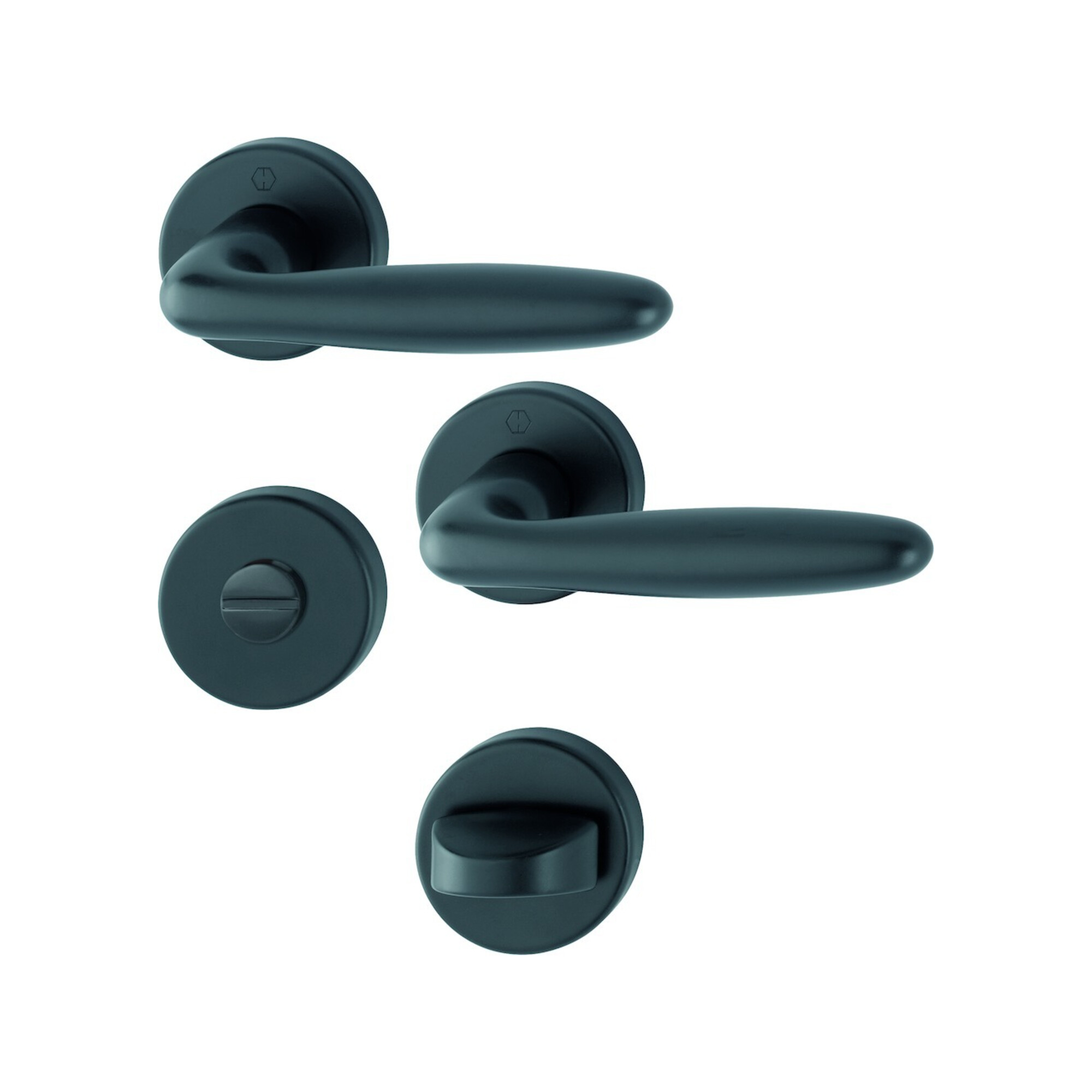 HOPPE Rosetten-Garnitur 1510/42KB/42KBS, F9714M,WC,37-47