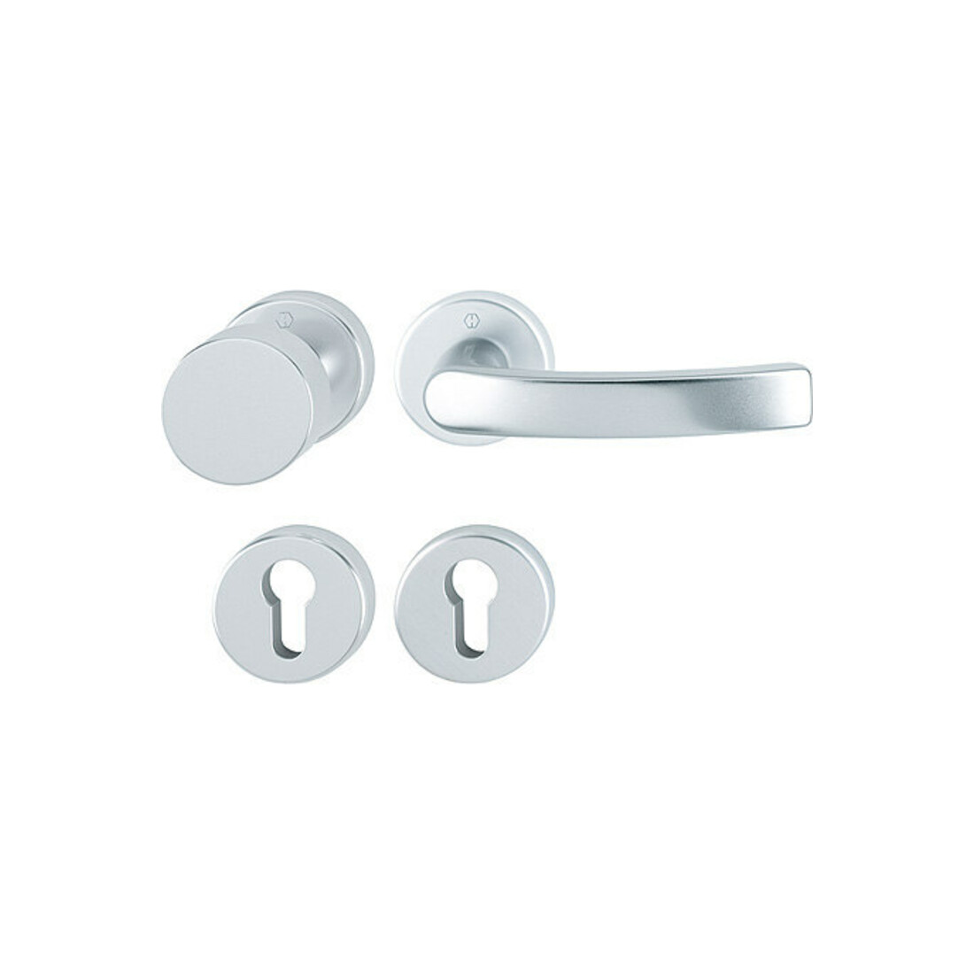 HOPPE Rosetten-Garnitur 58/42KB/42KBS/199 ,F1,PZ,37-47