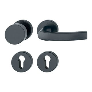 HOPPE Rosetten-Garnitur 58/42KB/42KBS/199, F9714M,PZ,37-47