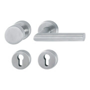 Hoppe Rosetten-Garnitur Ams.E58/42H/42HKVS/1400 VA F69 rd.PZ DIN L/R fl.D/K
