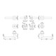 Hoppe Rosettengrt.Ams.1400/42KV/42KVS Alu.F1 rd.SK/OL DIN L/R DIN D/D-3