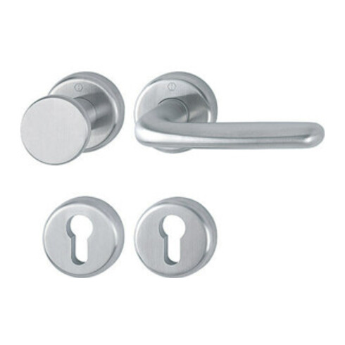 Hoppe Rosettengrt.Cardiff E48/17KV/17KVS/1850Z VA F69 rd.PZ DIN L/R fl.D/K