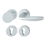 Hoppe Rosettengrt.NY 58/42KV/42KVS/1810 Alu.F1 rd.PZ DIN L/R D/K