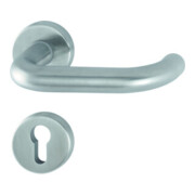 Hoppe Rosettengrt.Paris E138Z/42KV/42KVS VA F69 rd.PZ DIN L/R D/D