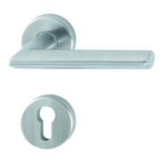 Hoppe Rosettengrt.Stock.E1140Z/42KV/42KVS VA F69 rd.PZ DIN L/R D/D