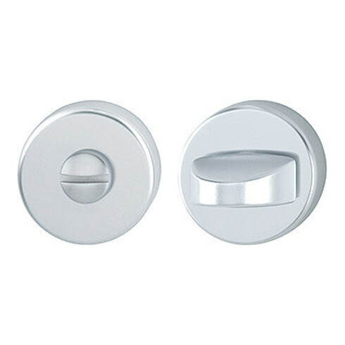 Hoppe Schlüsselrosetten-Paar 42KVS Alu.F1 Schildstärke 9mm Bad SK/OL rd.