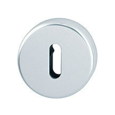 Hoppe Schlüsselrosetten-Paar 42KVS/E42KVS Alu. F1 Schildstärke 9mm OB rd.